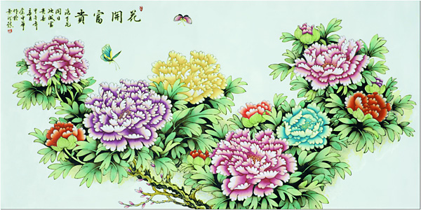 李金水陶瓷作品《花開富貴》