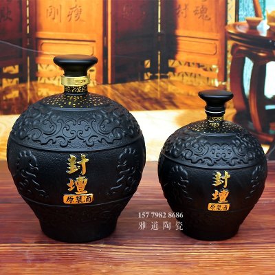 仿鐵鑄5斤10斤陶瓷酒壇批發（新品推薦）