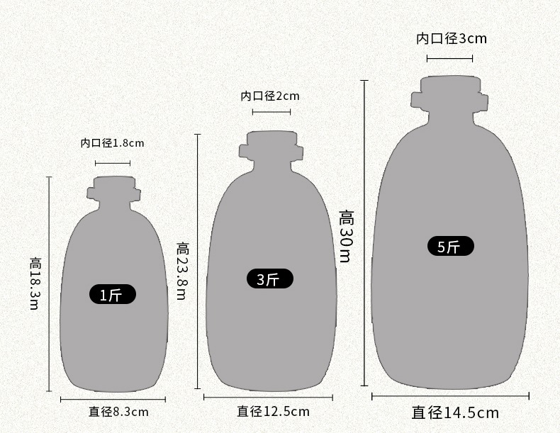 1斤3斤5斤陶瓷小酒壇批發